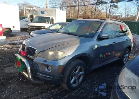 2008 BMW X5 3.0Si z USA, uszkodzony, nr VIN 5UXFE435X8L007217